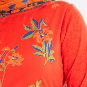 Crepe Staright Salwar Kameez