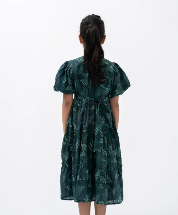 Cotton A-line Frock - Image 4
