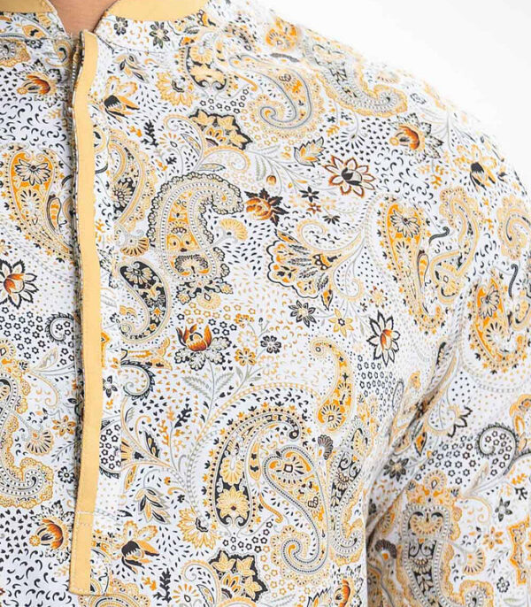 Slim-Fitted Panjabi - Image 2