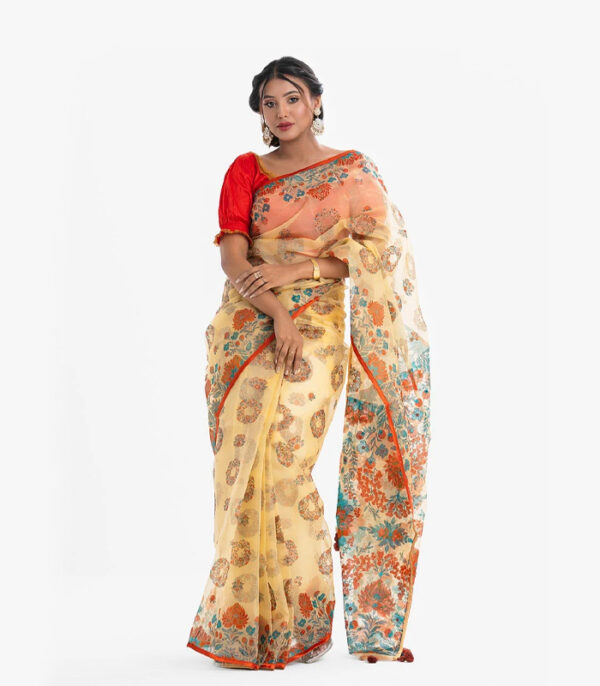Muslin Exclusive Saree - Image 3