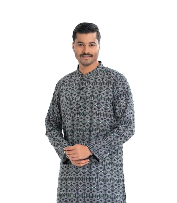 Semi Fitted Panjabi