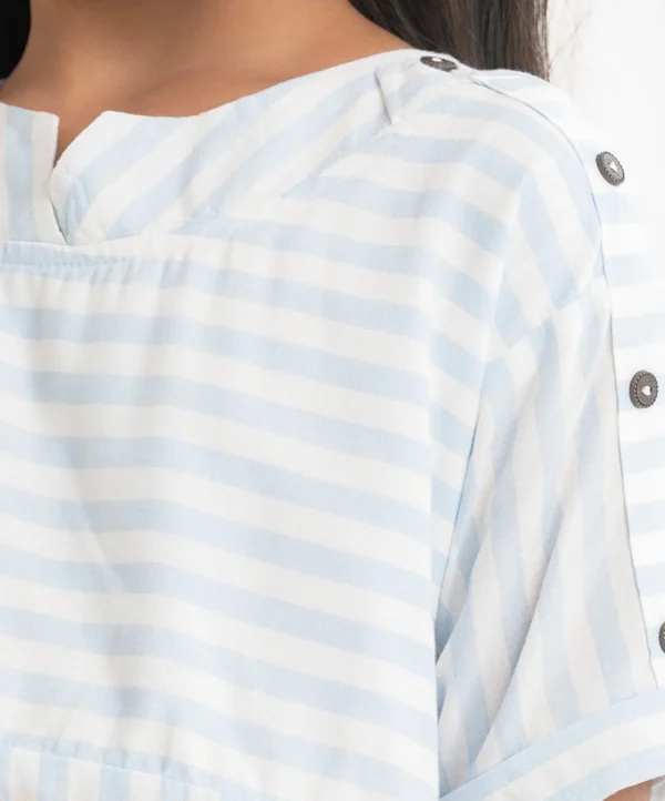 Cotton Stripe Tunic - Image 2