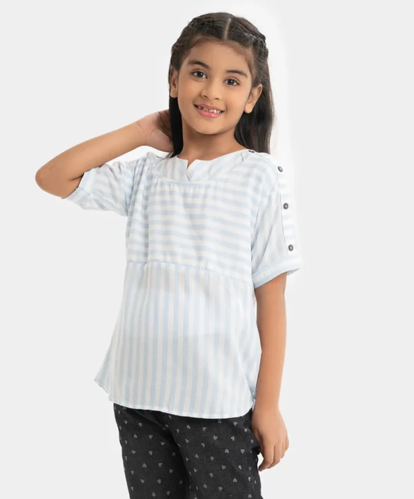 Cotton Stripe Tunic