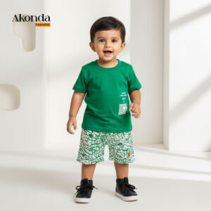 Half-Sleeve T-Shirt Set