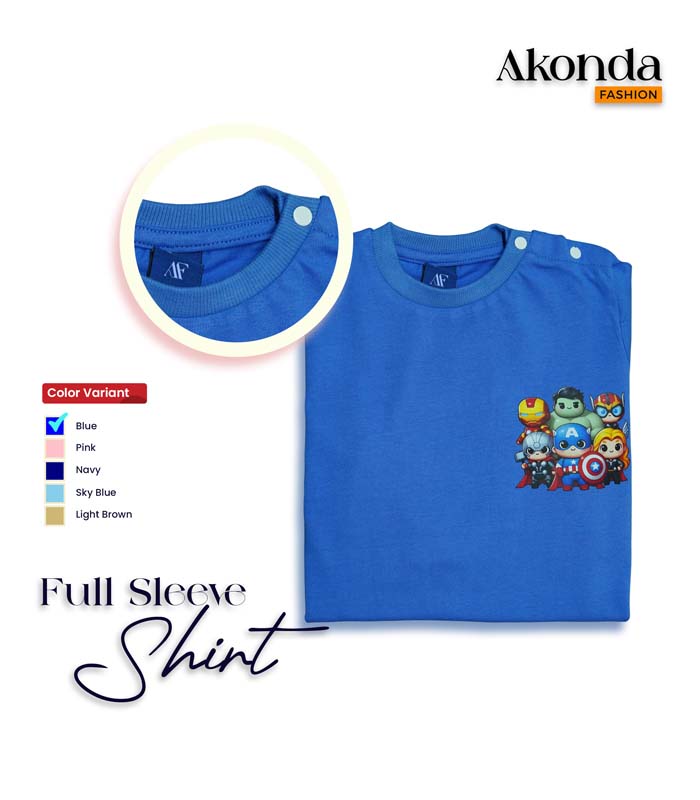 Full Sleeve Shirt (Blue)