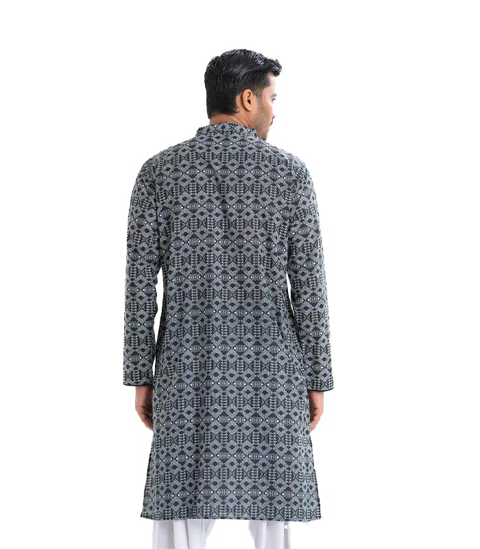 Semi-Fitted-Panjabi-Back