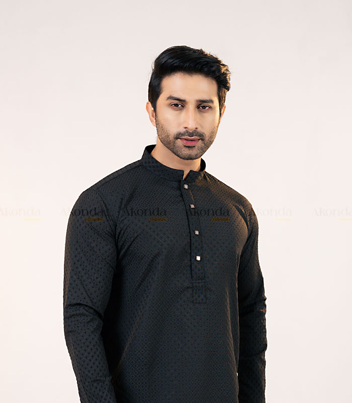 Popcorn-Fitted-Panjabi