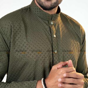 Popcorn-Fitted-Panjabi