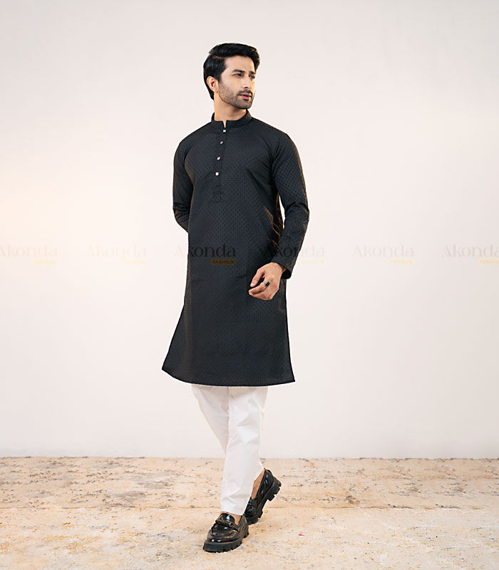 Popcorn-Fitted-Panjabi