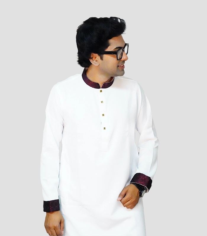 Panjabi for Men-White-Akonda-Fashion