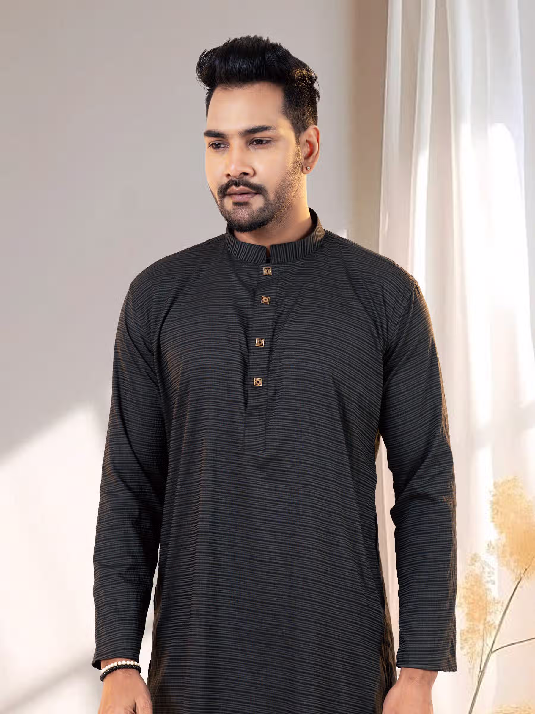 Cotton Line Panjabi for Men