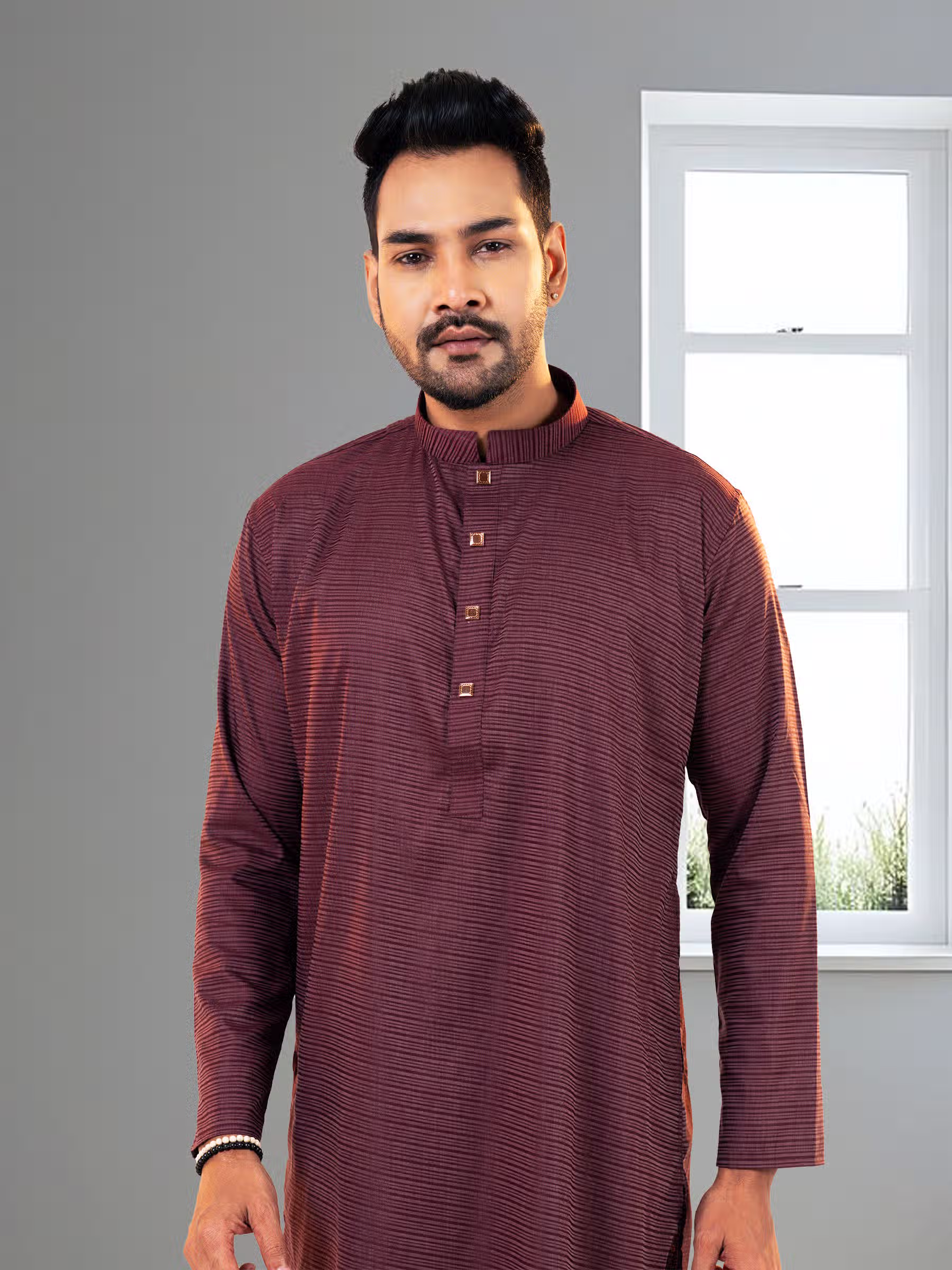 Cotton Line Panjabi for Men