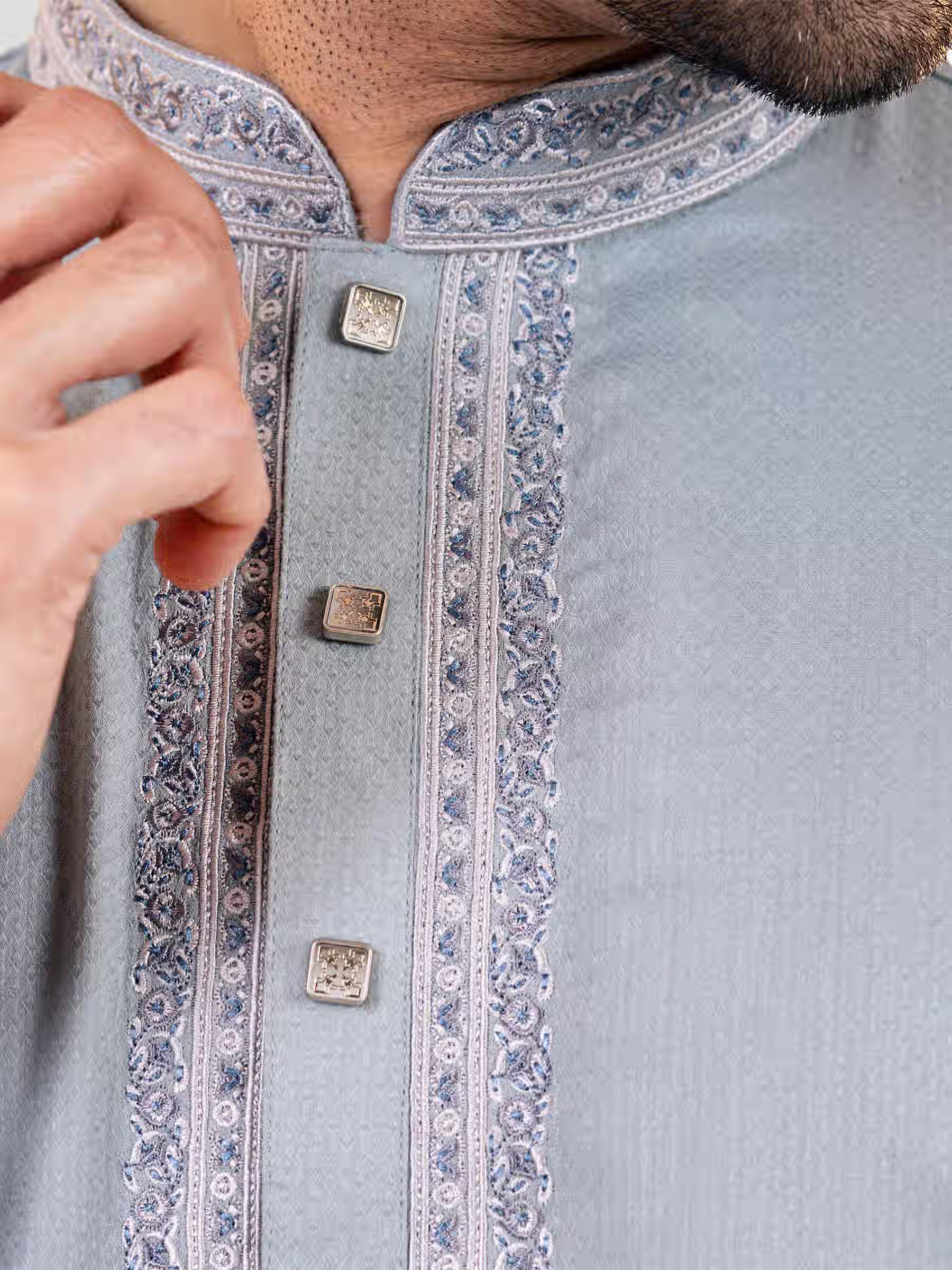 Embroidery Panjabi for Men - Image 2