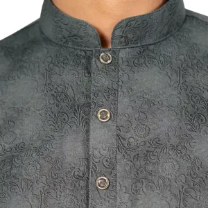 Floral-Design-Panjabi-Akonda-Fashion